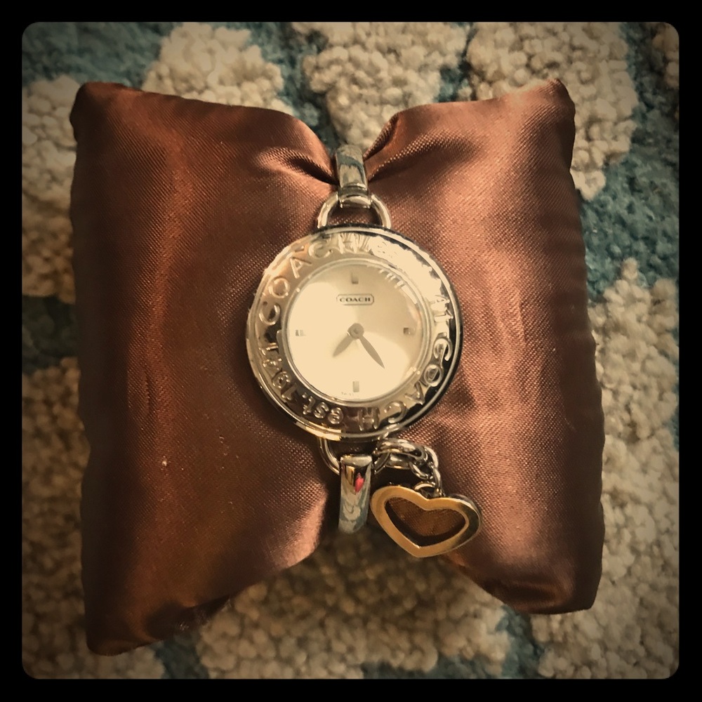 Coach bangle watch